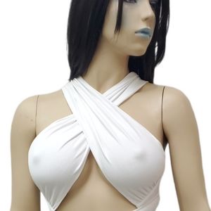 2pc Halter Bra Skirt Set